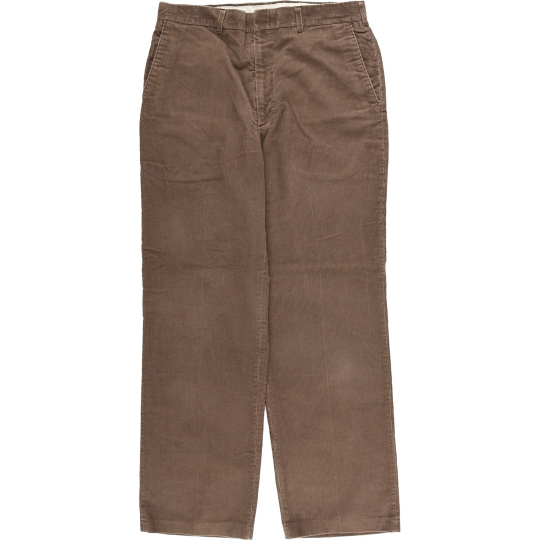 Haggar Corduroy Pants for Men, W33 cotton beige type brown Vintage Second Hand
