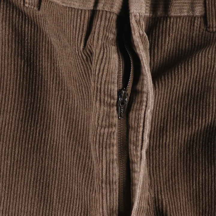 Haggar Corduroy Pants for Men, W33 cotton beige type brown Vintage Second Hand