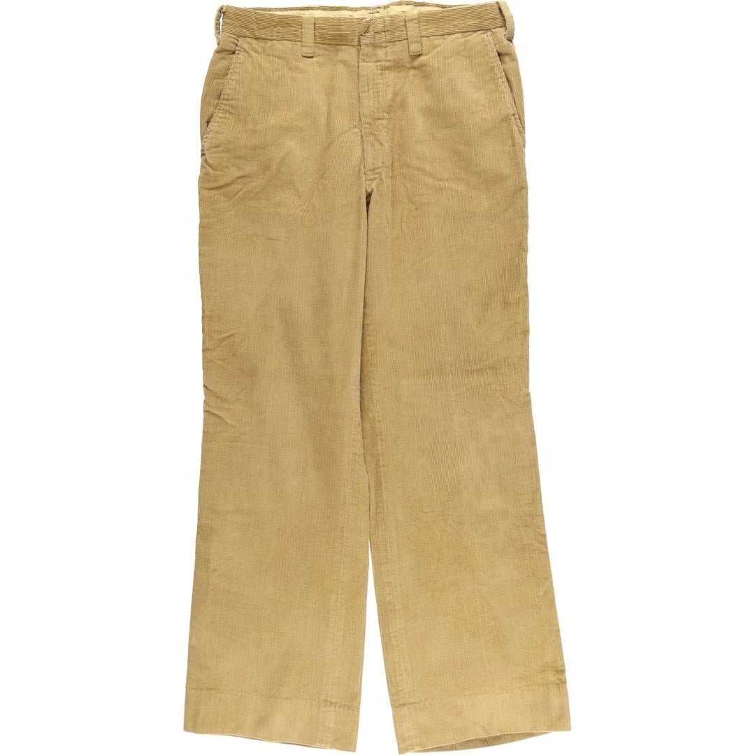 Vintage men's corduroy pants, size W32 unclear Khaki type Vintage Second Hand
