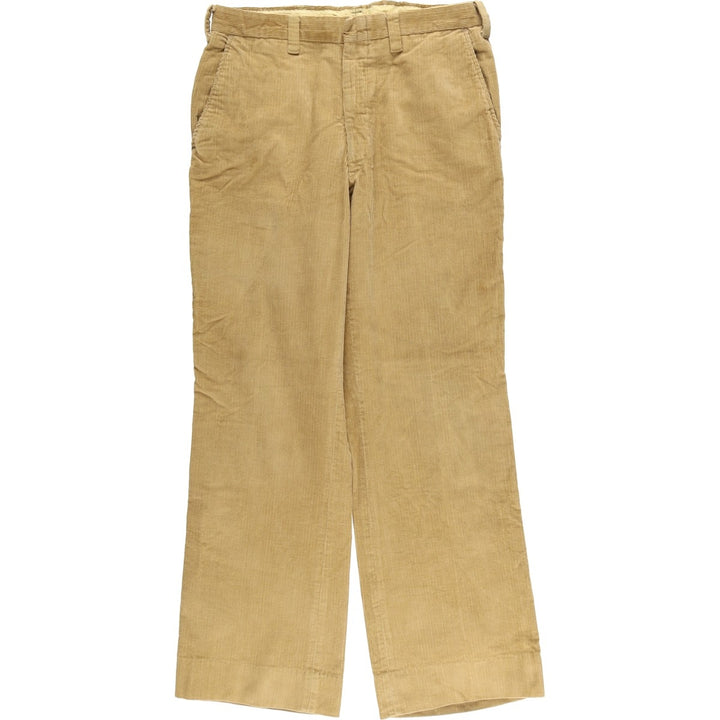Vintage men's corduroy pants, size W32 unclear Khaki type Vintage Second Hand