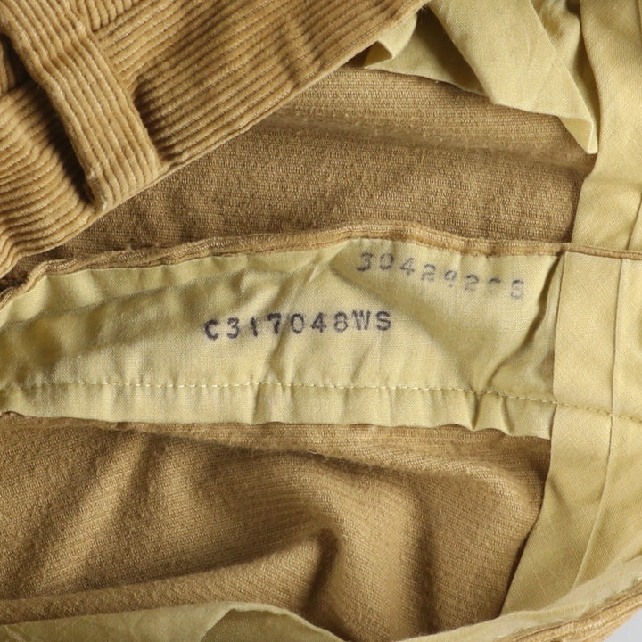 Vintage men's corduroy pants, size W32 unclear Khaki type Vintage Second Hand