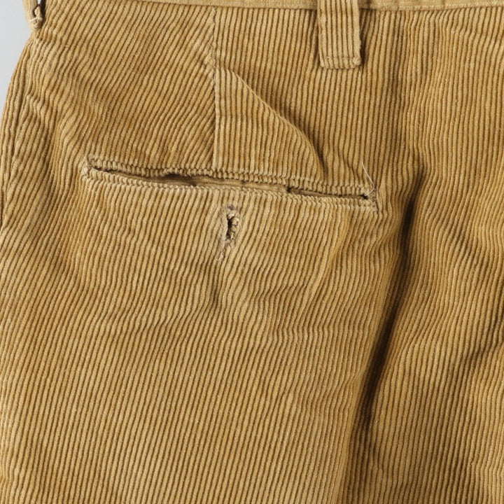 Vintage men's corduroy pants, size W32 unclear Khaki type Vintage Second Hand