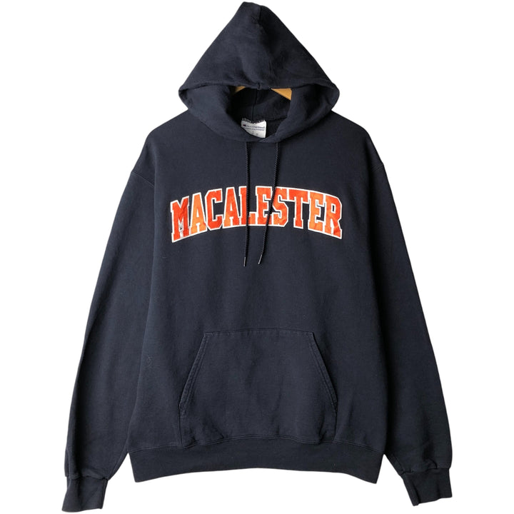 Champion Authentic Athletics Wear College Pullover Hoodie, Men's Size L cotton navy blue type Vintage Second Hand