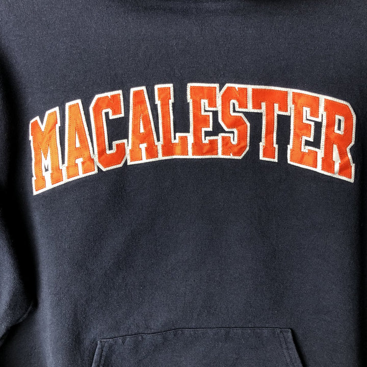 Champion Authentic Athletics Wear College Pullover Hoodie, Men's Size L cotton navy blue type Vintage Second Hand