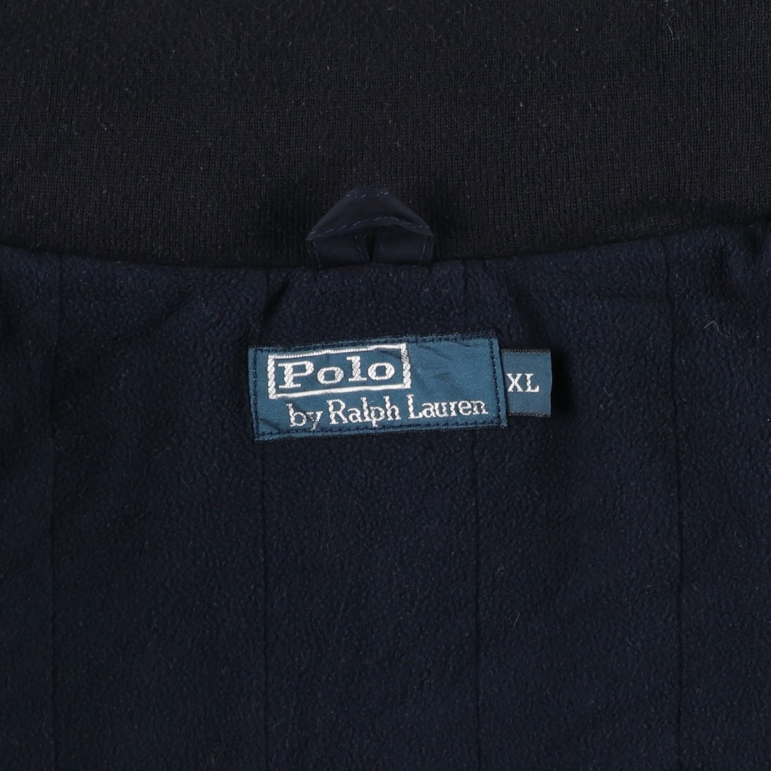 Ralph Lauren POLO by Ralph Lauren padded jacket puffer jacket men's XL size polyester black type Vintage Second Hand