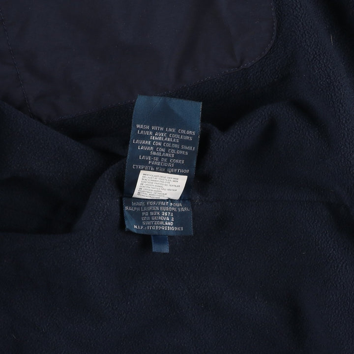 Ralph Lauren POLO by Ralph Lauren padded jacket puffer jacket men's XL size polyester black type Vintage Second Hand