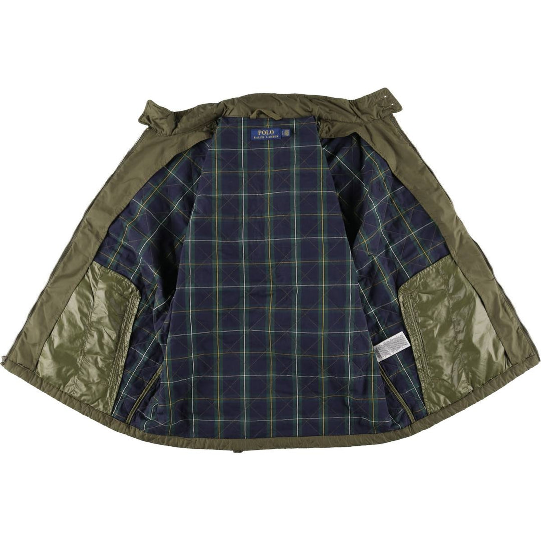 Ralph Lauren POLO RALPH LAUREN Quilted Jacket, Puffer Jacket, Harrington Jacket polyester Khaki type Vintage Second Hand