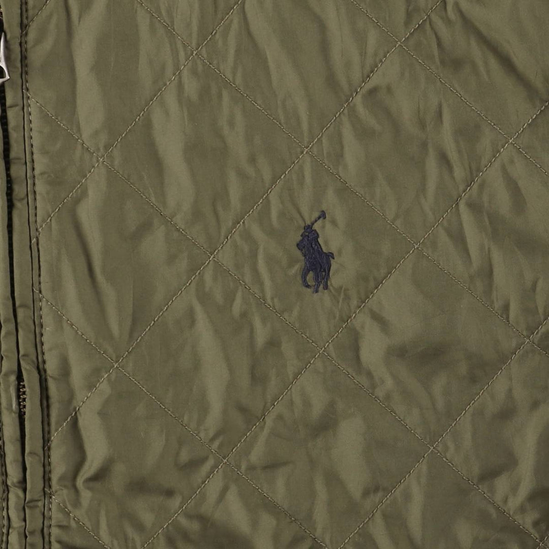 Ralph Lauren POLO RALPH LAUREN Quilted Jacket, Puffer Jacket, Harrington Jacket polyester Khaki type Vintage Second Hand