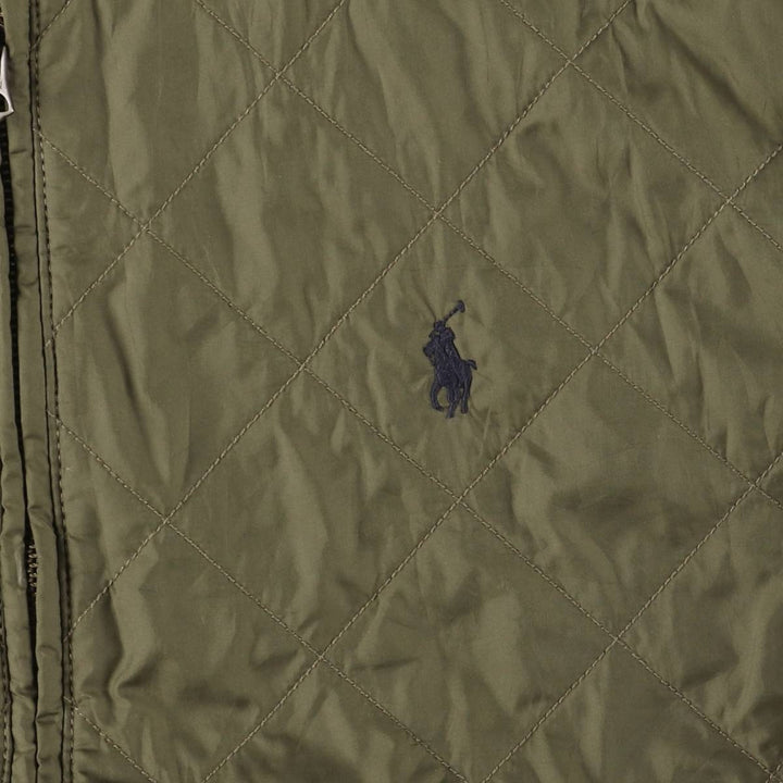 Ralph Lauren POLO RALPH LAUREN Quilted Jacket, Puffer Jacket, Harrington Jacket polyester Khaki type Vintage Second Hand