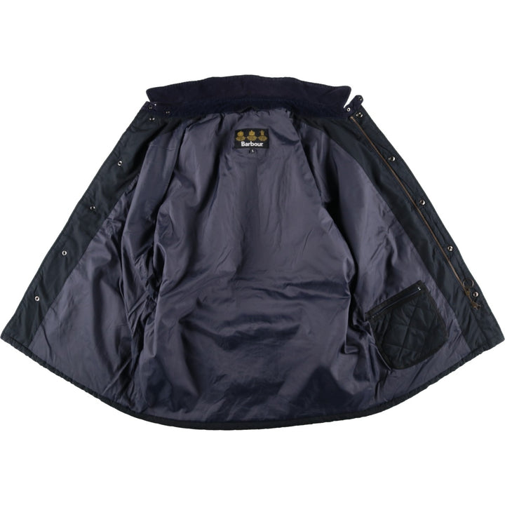 2000'S Barbour 3-Warrant Quilted Puffer Jacket, Men's XL polyester black type Vintage Second Hand