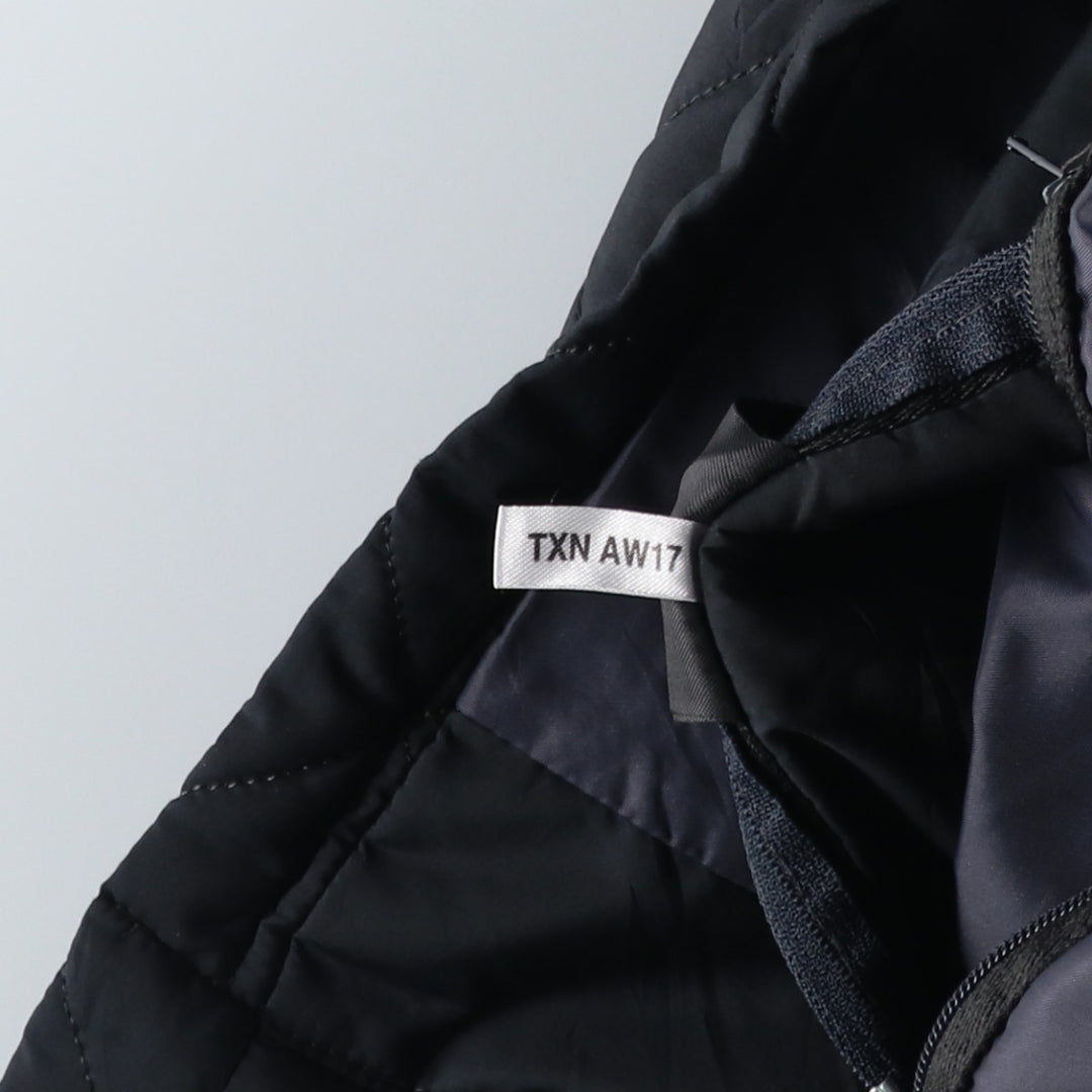 2000'S Barbour 3-Warrant Quilted Puffer Jacket, Men's XL polyester black type Vintage Second Hand