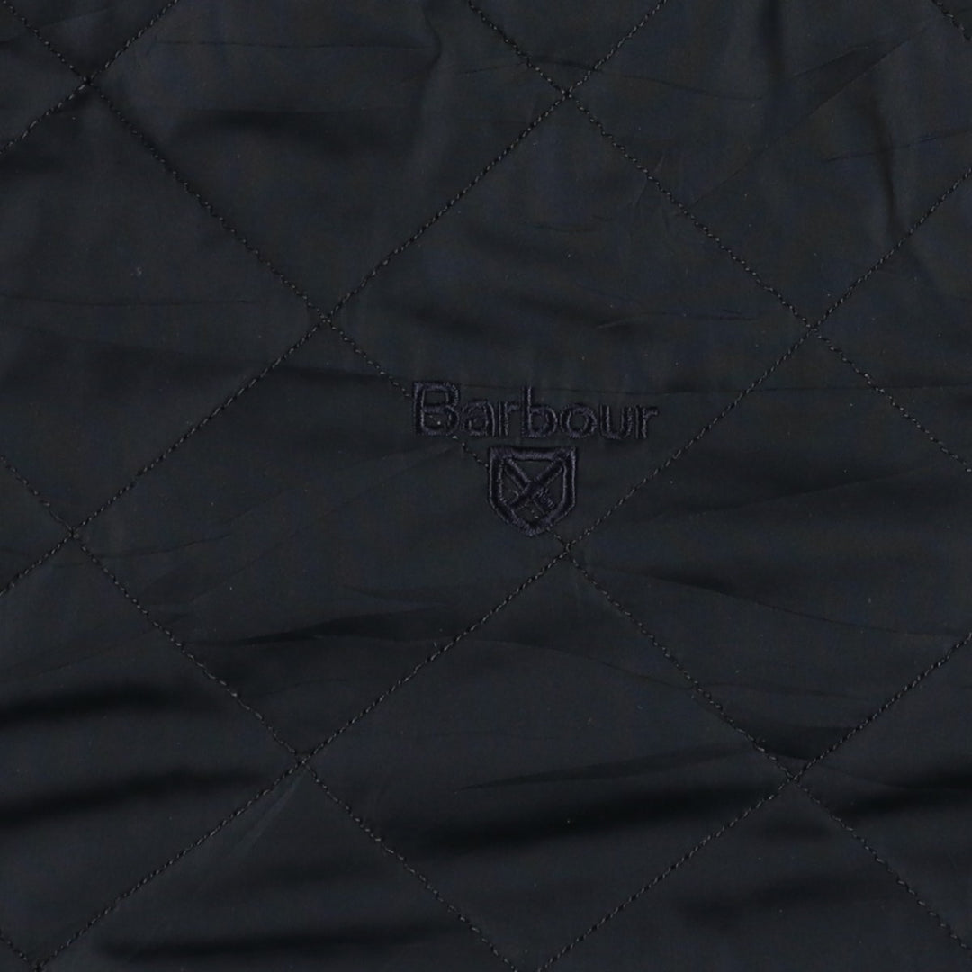 2000'S Barbour 3-Warrant Quilted Puffer Jacket, Men's XL polyester black type Vintage Second Hand