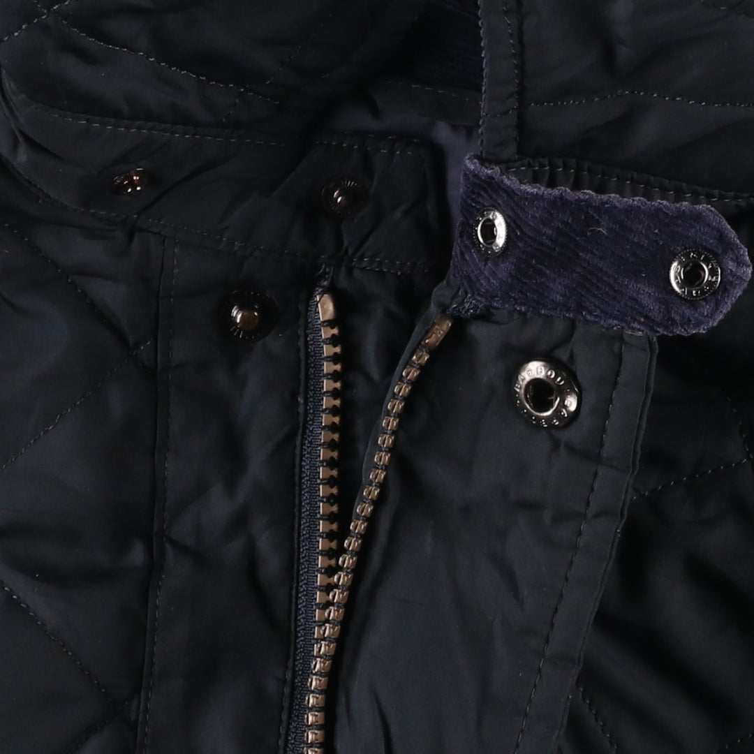 2000'S Barbour 3-Warrant Quilted Puffer Jacket, Men's XL polyester black type Vintage Second Hand