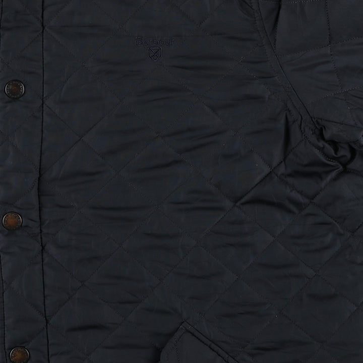 2000'S Barbour 3-Warrant Quilted Puffer Jacket, Men's XL polyester black type Vintage Second Hand