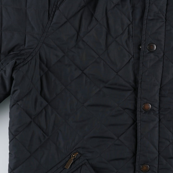 2000'S Barbour 3-Warrant Quilted Puffer Jacket, Men's XL polyester black type Vintage Second Hand