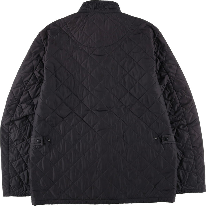 2000s~ Barbour 3 Warrant Quilted Puffer Jacket, Men's Size L polyester black type Vintage Second Hand