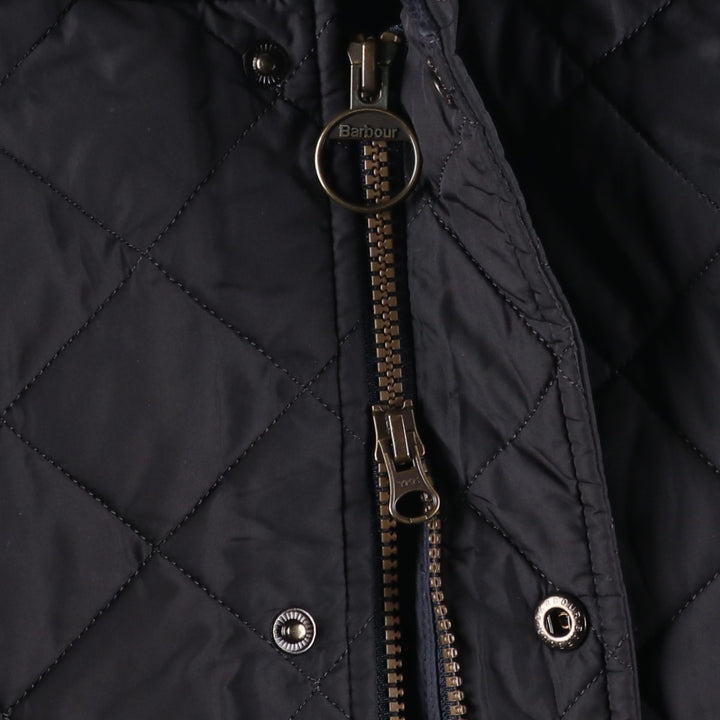 2000s~ Barbour 3 Warrant Quilted Puffer Jacket, Men's Size L polyester black type Vintage Second Hand