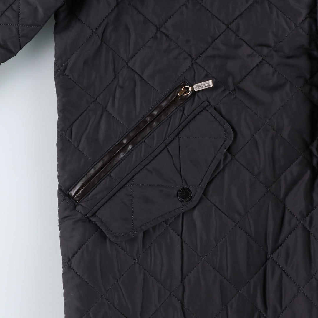 2000s~ Barbour 3 Warrant Quilted Puffer Jacket, Men's Size L polyester black type Vintage Second Hand