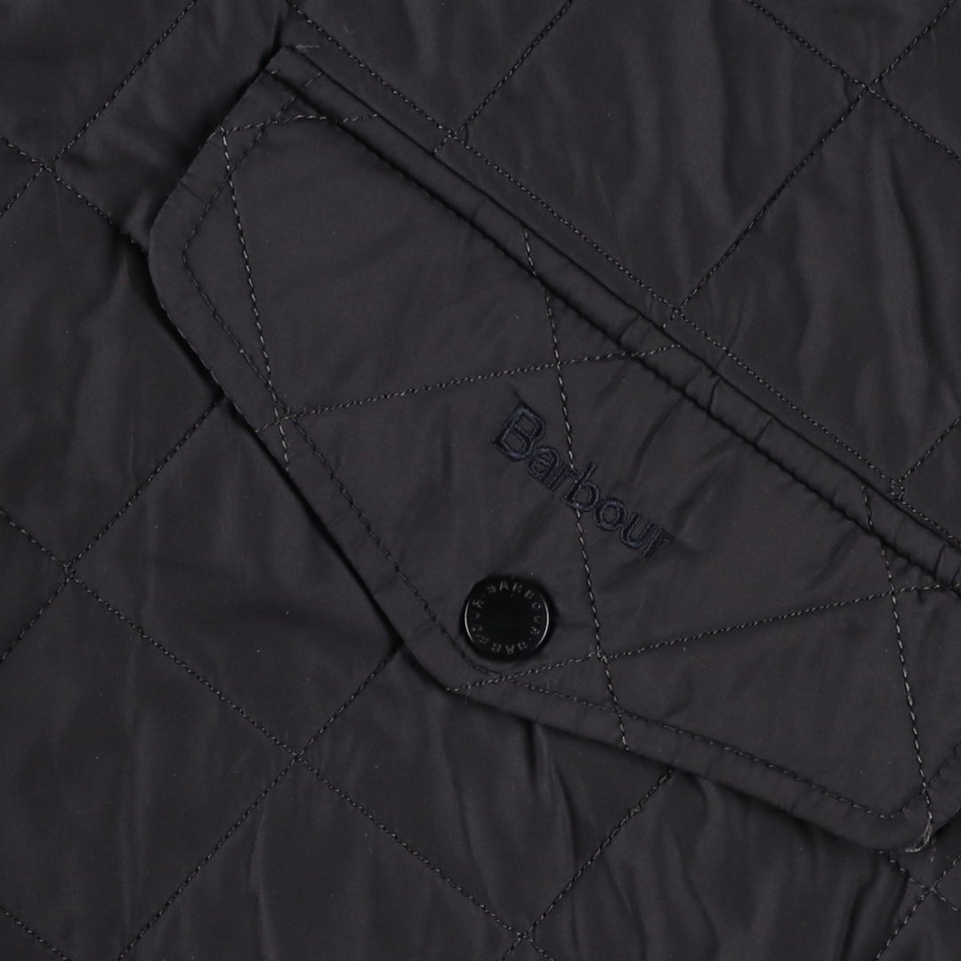 2000s~ Barbour 3 Warrant Quilted Puffer Jacket, Men's Size L polyester black type Vintage Second Hand