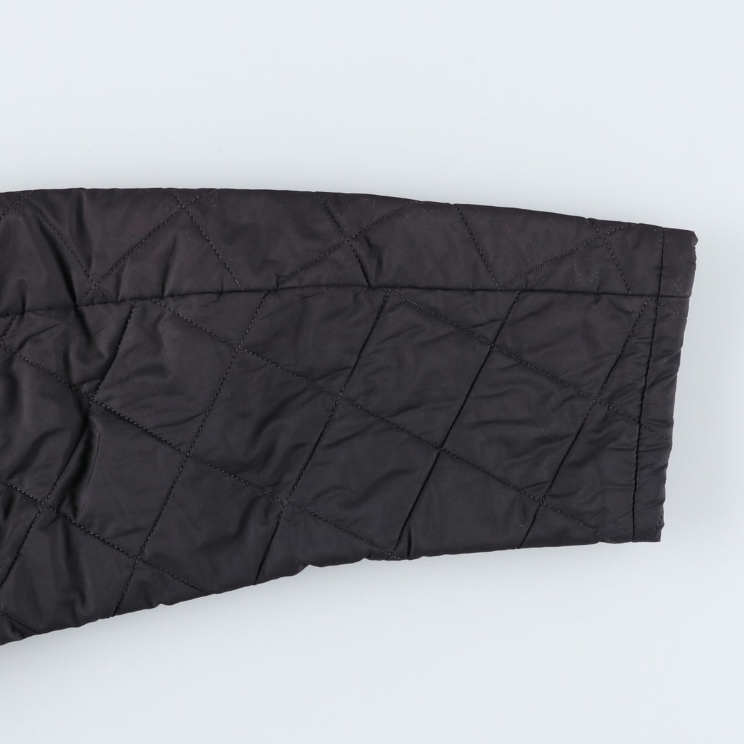 2000s~ Barbour 3 Warrant Quilted Puffer Jacket, Men's Size L polyester black type Vintage Second Hand