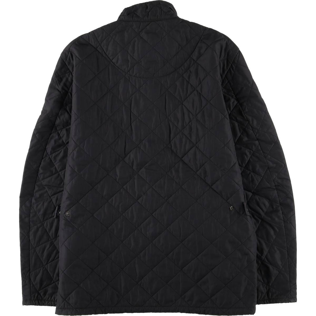 2000s~ Barbour Chelsea Sport Quilt 3 Warrant Padded Puffer Jacket, Men's Medium polyester black type Vintage Second Hand