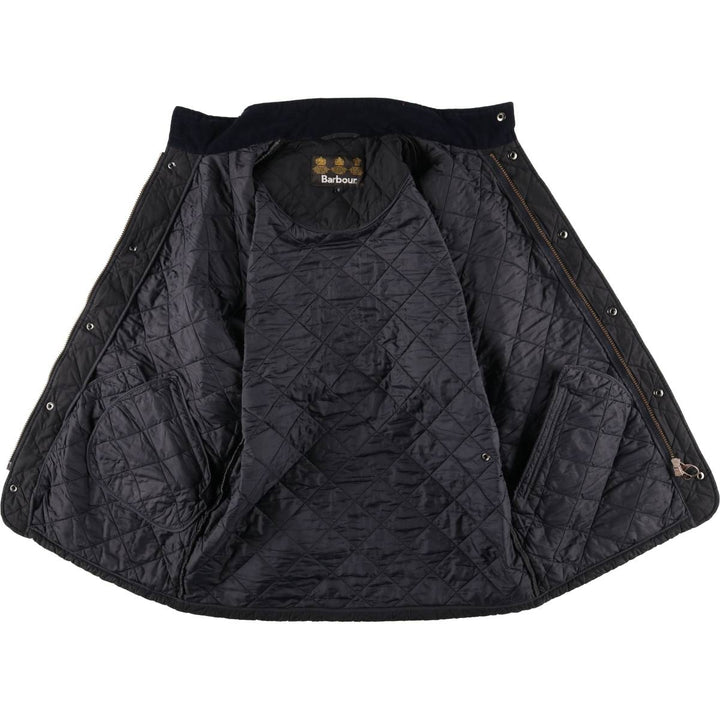 2000s~ Barbour Chelsea Sport Quilt 3 Warrant Padded Puffer Jacket, Men's Medium polyester black type Vintage Second Hand