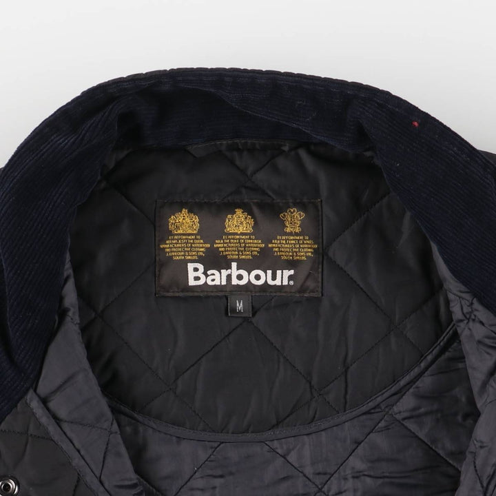 2000s~ Barbour Chelsea Sport Quilt 3 Warrant Padded Puffer Jacket, Men's Medium polyester black type Vintage Second Hand