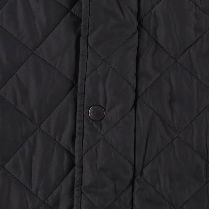 2000s~ Barbour Chelsea Sport Quilt 3 Warrant Padded Puffer Jacket, Men's Medium polyester black type Vintage Second Hand