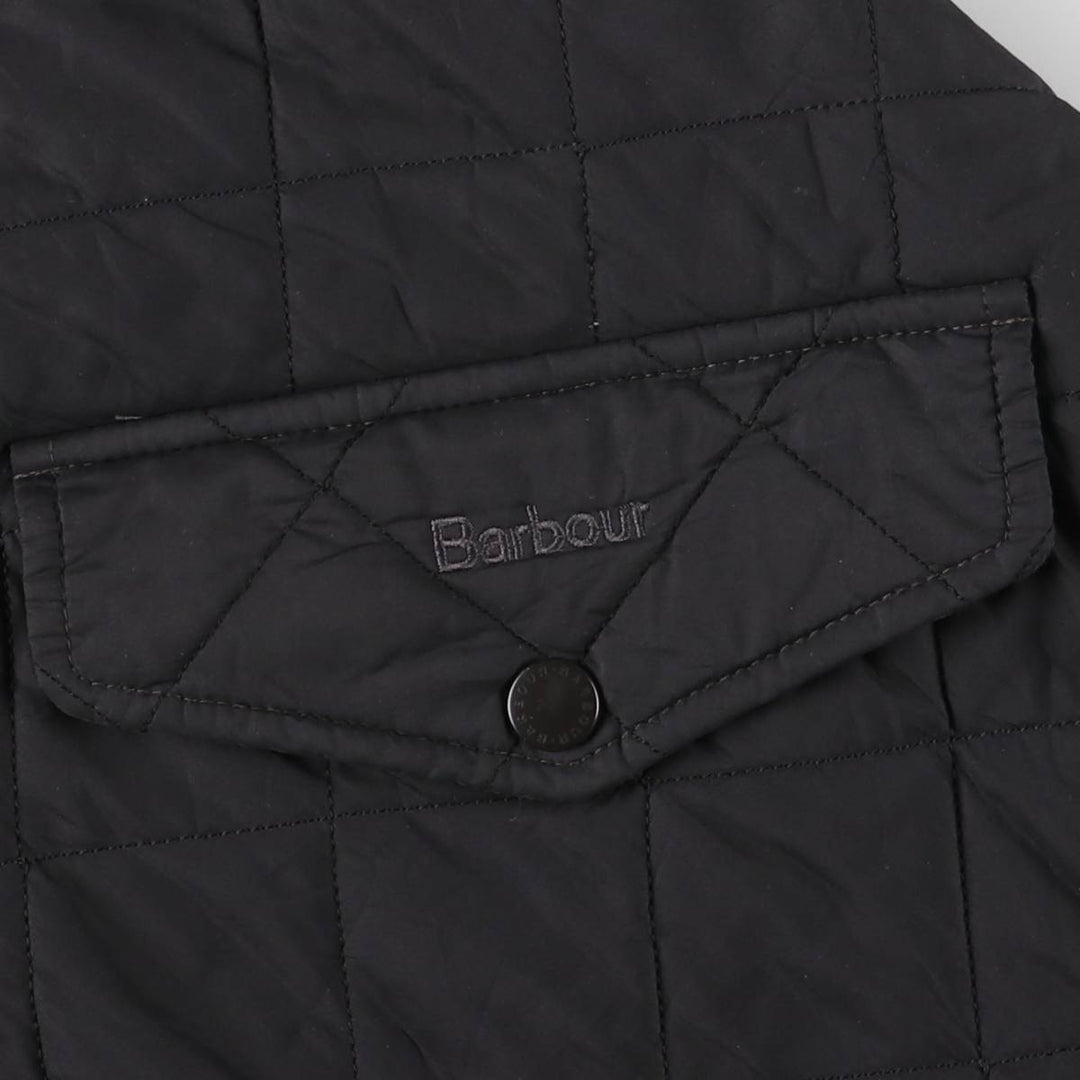 2000s~ Barbour Chelsea Sport Quilt 3 Warrant Padded Puffer Jacket, Men's Medium polyester black type Vintage Second Hand
