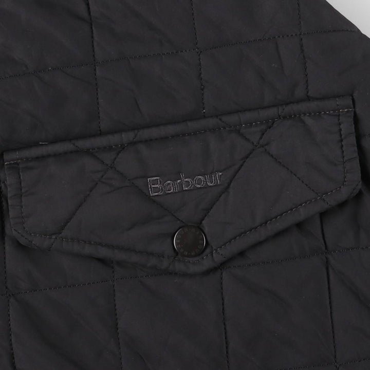 2000s~ Barbour Chelsea Sport Quilt 3 Warrant Padded Puffer Jacket, Men's Medium polyester black type Vintage Second Hand