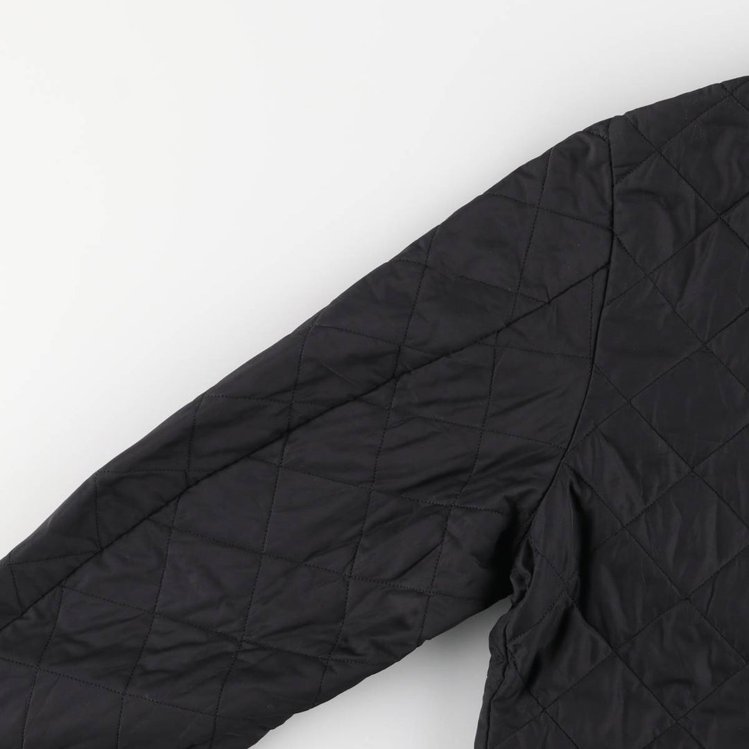 2000s~ Barbour Chelsea Sport Quilt 3 Warrant Padded Puffer Jacket, Men's Medium polyester black type Vintage Second Hand