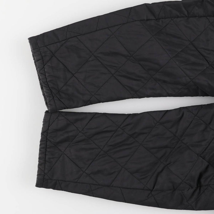 2000s~ Barbour Chelsea Sport Quilt 3 Warrant Padded Puffer Jacket, Men's Medium polyester black type Vintage Second Hand