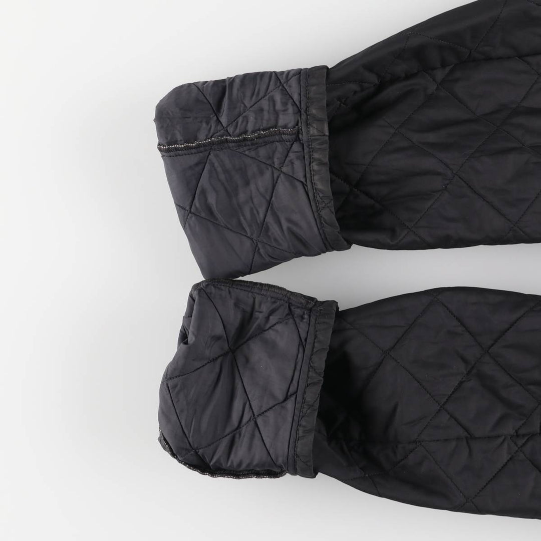 2000s~ Barbour Chelsea Sport Quilt 3 Warrant Padded Puffer Jacket, Men's Medium polyester black type Vintage Second Hand
