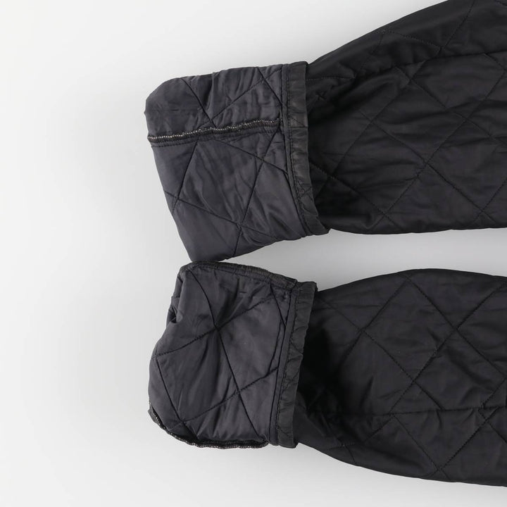 2000s~ Barbour Chelsea Sport Quilt 3 Warrant Padded Puffer Jacket, Men's Medium polyester black type Vintage Second Hand