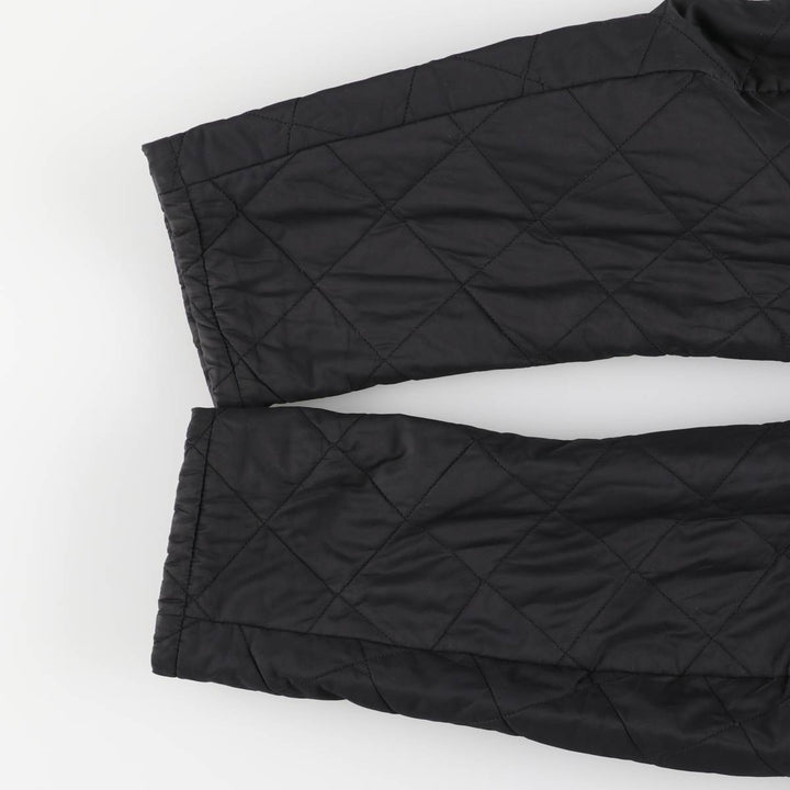 2000s~ Barbour Chelsea Sport Quilt 3 Warrant Padded Puffer Jacket, Men's Medium polyester black type Vintage Second Hand