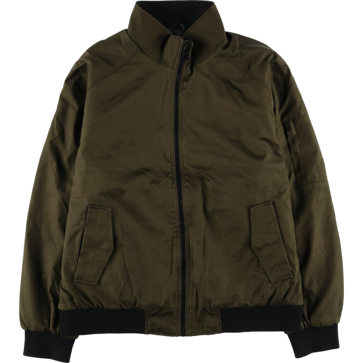 Calvin Klein Ripstop Padded Puffer Jacket, Men's Size L polyester brown type Vintage Second Hand