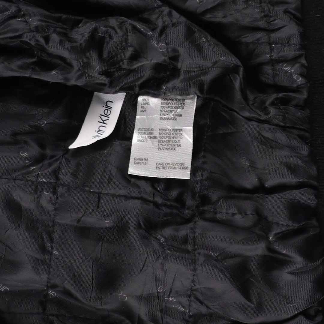 Calvin Klein Ripstop Padded Puffer Jacket, Men's Size L polyester brown type Vintage Second Hand