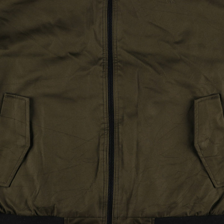 Calvin Klein Ripstop Padded Puffer Jacket, Men's Size L polyester brown type Vintage Second Hand