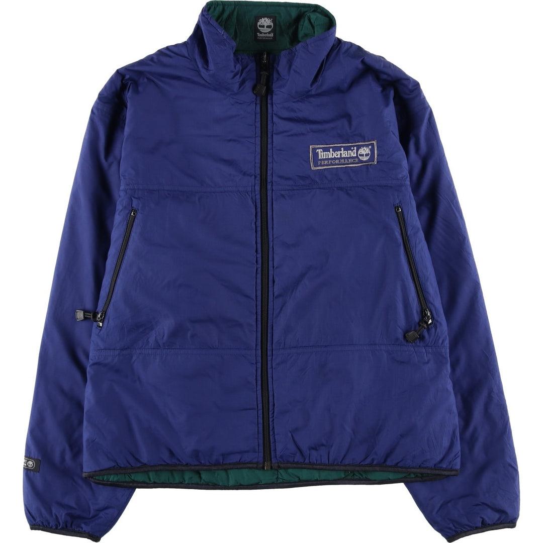 90s-00'S Timberland reversible padded nylon jacket, men's size XL polyester blue type Vintage Second Hand