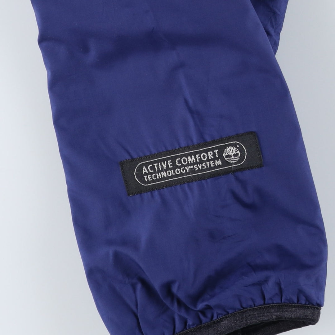 90s-00'S Timberland reversible padded nylon jacket, men's size XL polyester blue type Vintage Second Hand
