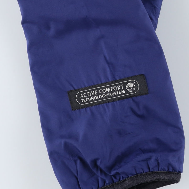 90s-00'S Timberland reversible padded nylon jacket, men's size XL polyester blue type Vintage Second Hand