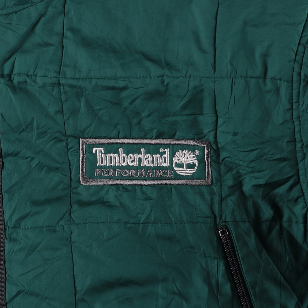 90s-00'S Timberland reversible padded nylon jacket, men's size XL polyester blue type Vintage Second Hand