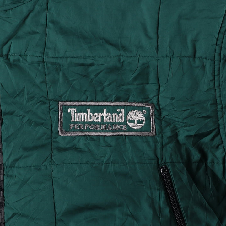 90s-00'S Timberland reversible padded nylon jacket, men's size XL polyester blue type Vintage Second Hand
