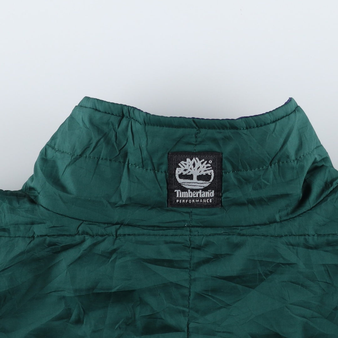 90s-00'S Timberland reversible padded nylon jacket, men's size XL polyester blue type Vintage Second Hand