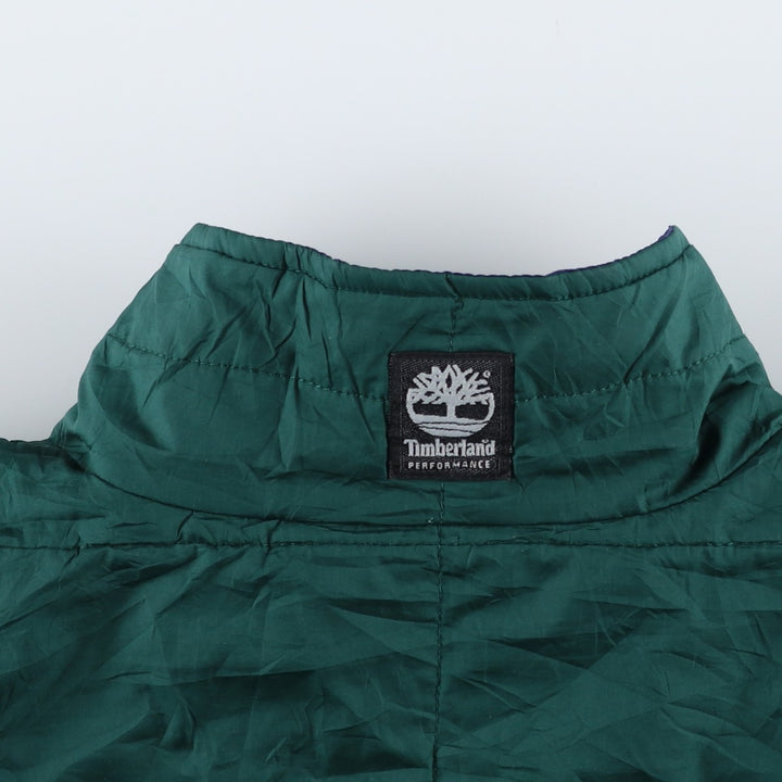 90s-00'S Timberland reversible padded nylon jacket, men's size XL polyester blue type Vintage Second Hand