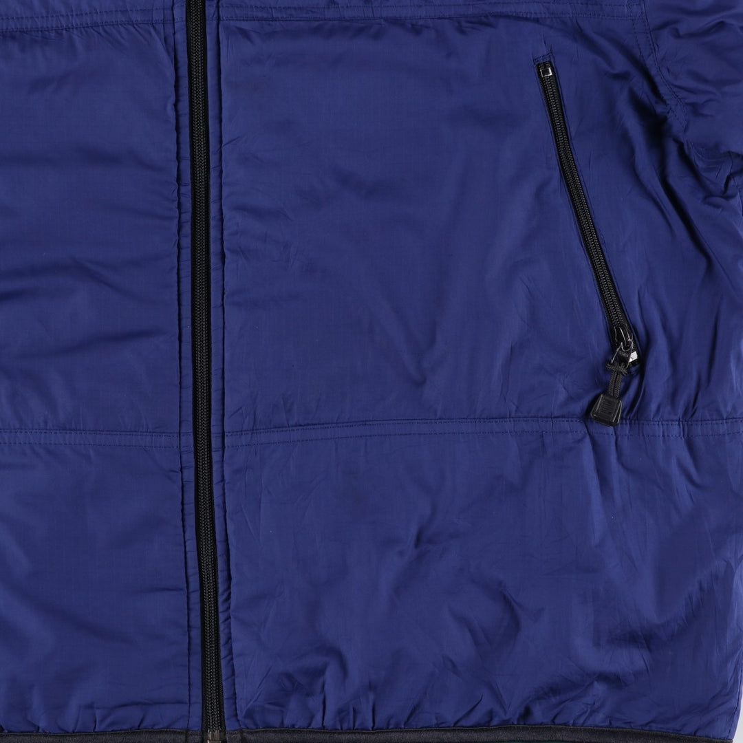 90s-00'S Timberland reversible padded nylon jacket, men's size XL polyester blue type Vintage Second Hand