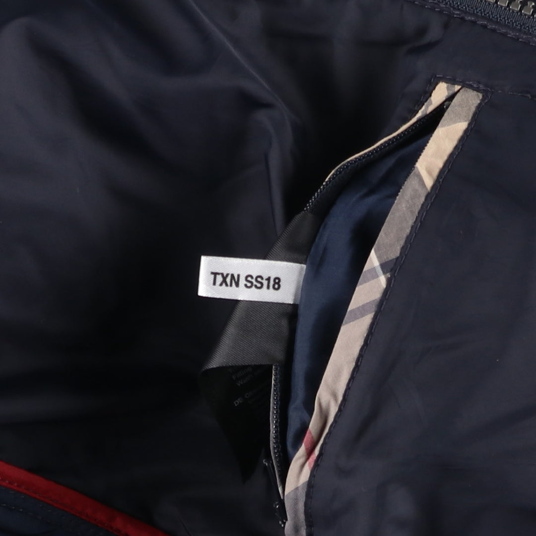 2000s~ Barbour Dress Tartan 3 Warrant Quilted Jacket, Men's XL polyamide black type Vintage Second Hand