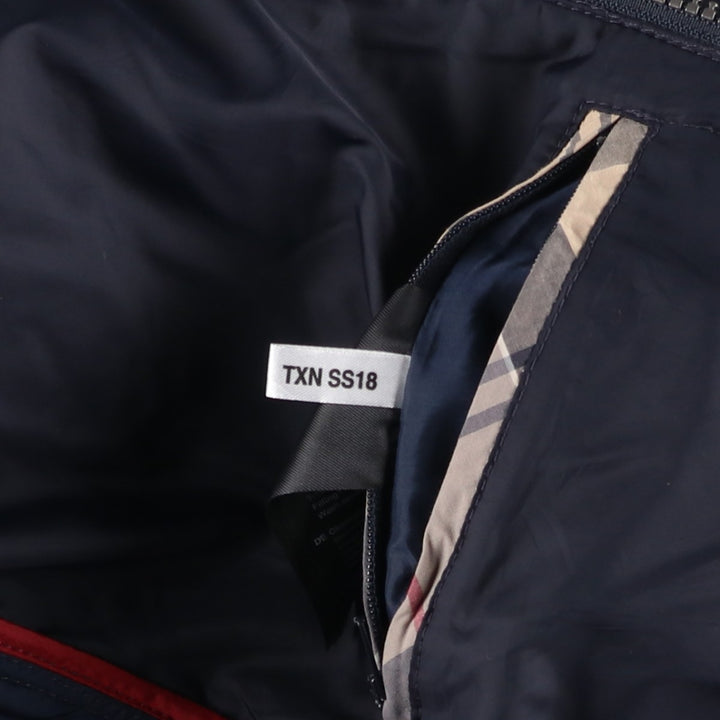 2000s~ Barbour Dress Tartan 3 Warrant Quilted Jacket, Men's XL polyamide black type Vintage Second Hand