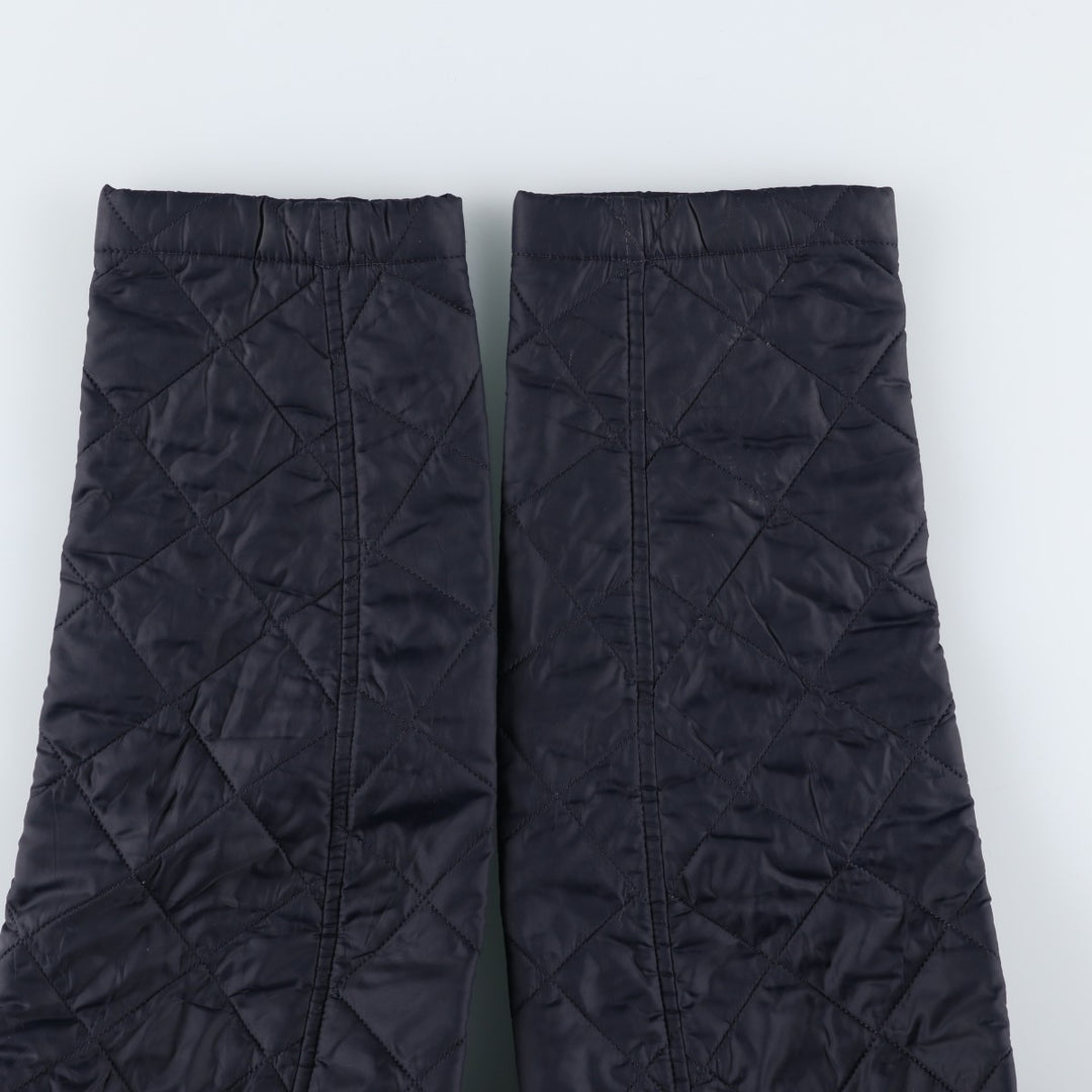 2000s~ Barbour Dress Tartan 3 Warrant Quilted Jacket, Men's XL polyamide black type Vintage Second Hand