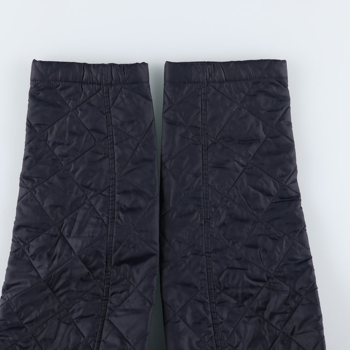 2000s~ Barbour Dress Tartan 3 Warrant Quilted Jacket, Men's XL polyamide black type Vintage Second Hand